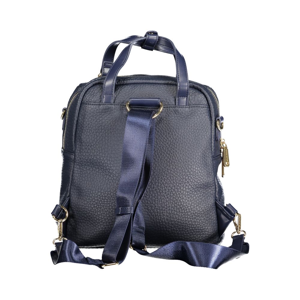 Mario Valentino Blue Polyethylene Women Backpack -   -  Mario Valentino.