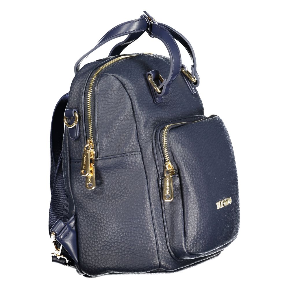 Mario Valentino Blue Polyethylene Women Backpack -   -  Mario Valentino.