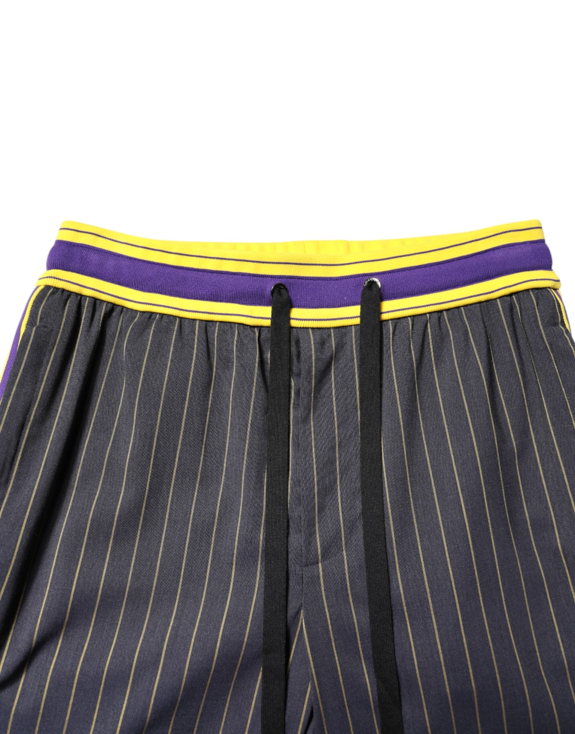 Dolce & Gabbana Multicolor Cotton Men Jogger Pants -   -  Dolce & Gabbana.