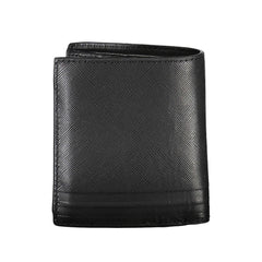 Tommy Hilfiger Black Leather Men Wallet -  Leather Wallet for Men -  Tommy Hilfiger.