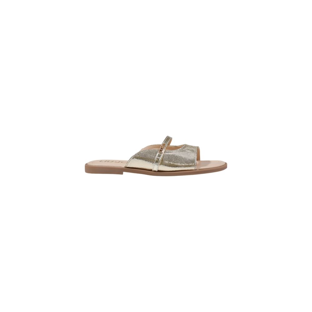 Liu Jo Gold Polyethylene Sandal -   -  Liu Jo.