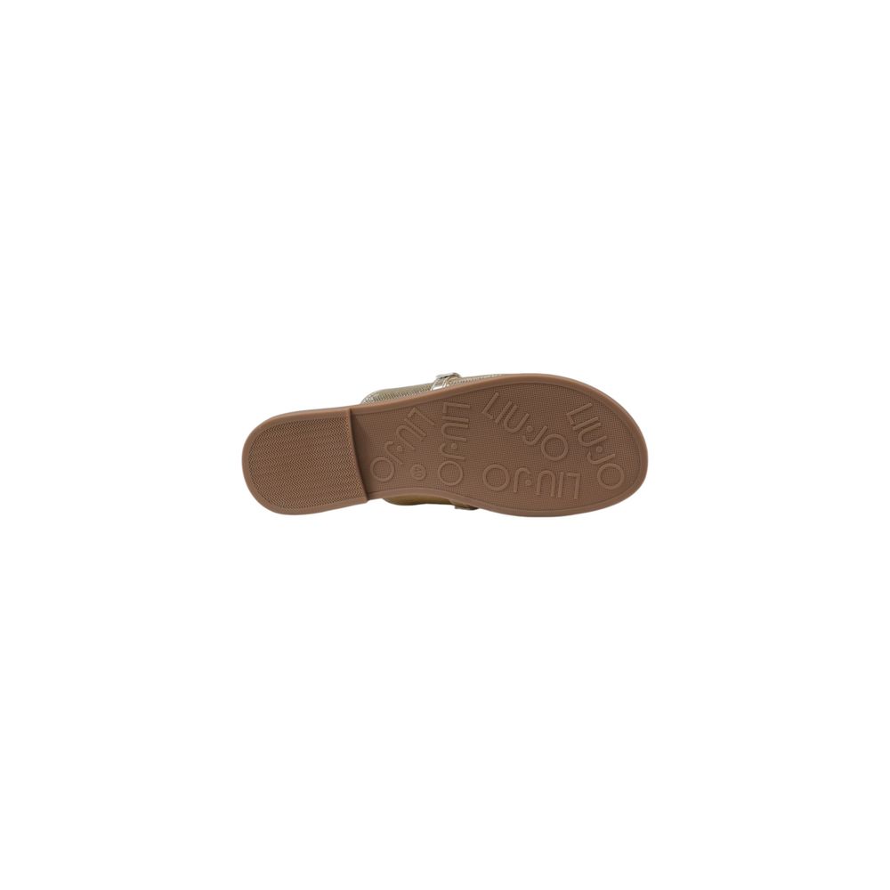 Liu Jo Gold Polyethylene Sandal -   -  Liu Jo.