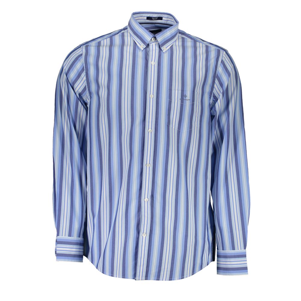 Gant Blue Cotton Men Shirt -   -  Gant.