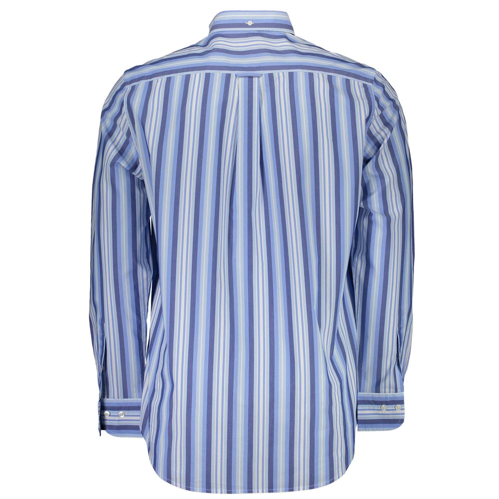 Gant Blue Cotton Men Shirt -   -  Gant.