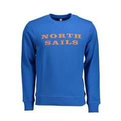 North Sails Blue Cotton Men Sweater -   -  North Sails.