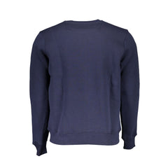 North Sails Blue Cotton Men Sweater -   -  North Sails.