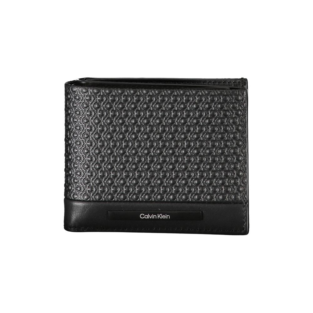 Calvin Klein Elegant Black Leather RFID Wallet -  Wallets for Men -  Calvin Klein.