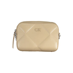 Calvin Klein Beige Polyester Handbag -   -  Calvin Klein.