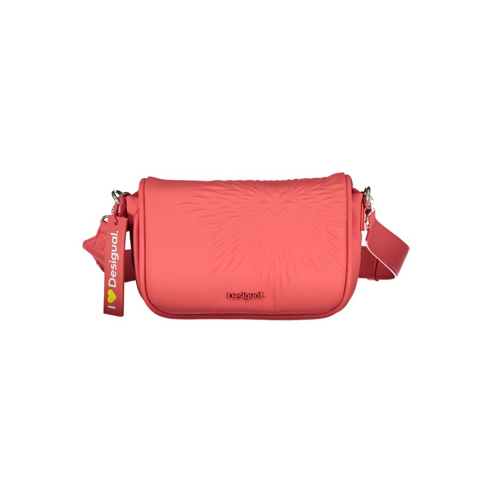 Desigual Red Polyethylene Handbag -   -  Desigual.