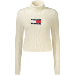Tommy Hilfiger Beige Polyester Women Sweater Turtleneck -   -  Tommy Hilfiger.