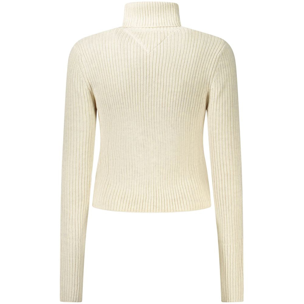Tommy Hilfiger Beige Polyester Women Sweater Turtleneck -   -  Tommy Hilfiger.
