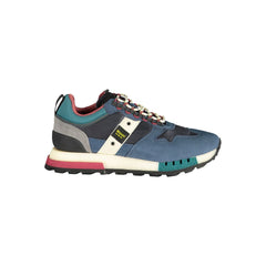 Blauer Blue Polyethylene Men Sneaker -   -  Blauer.