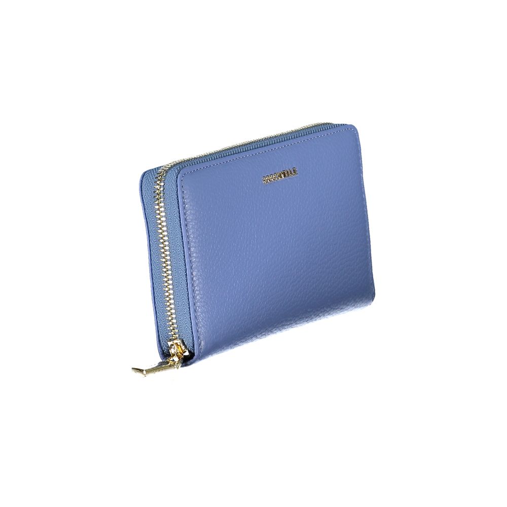 Coccinelle Light Blue Leather Women Wallet -   -  Coccinelle.
