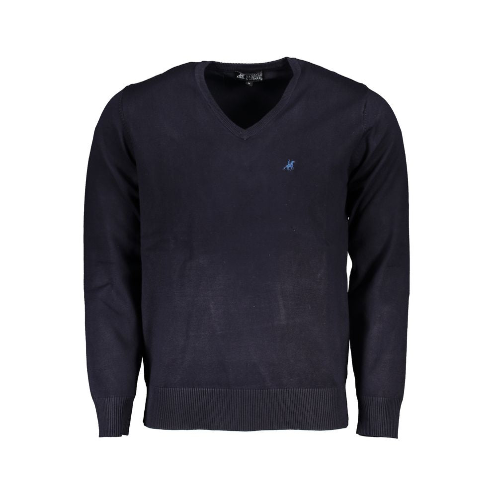 U.S. Grand Polo Blue Nylon Sweater -   -  U.S. Grand Polo.