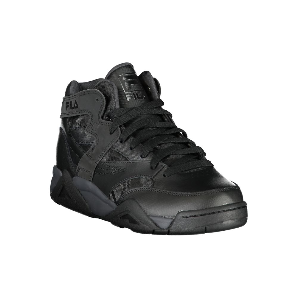 Fila High-Top Sports Sneakers with Contrast Details -   -  Fila.