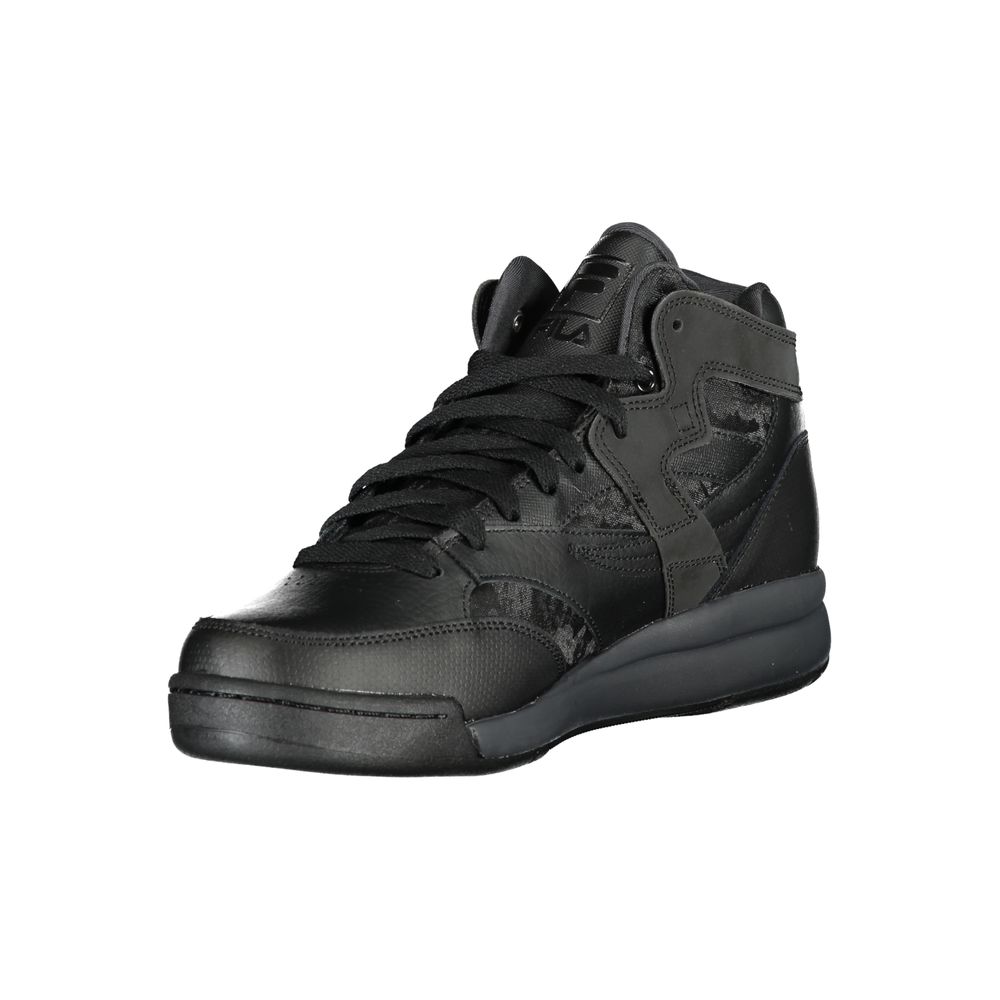 Fila High-Top Sports Sneakers with Contrast Details -   -  Fila.