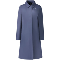 K-WAY Blue Polyester Women Coat -   -  K-WAY.