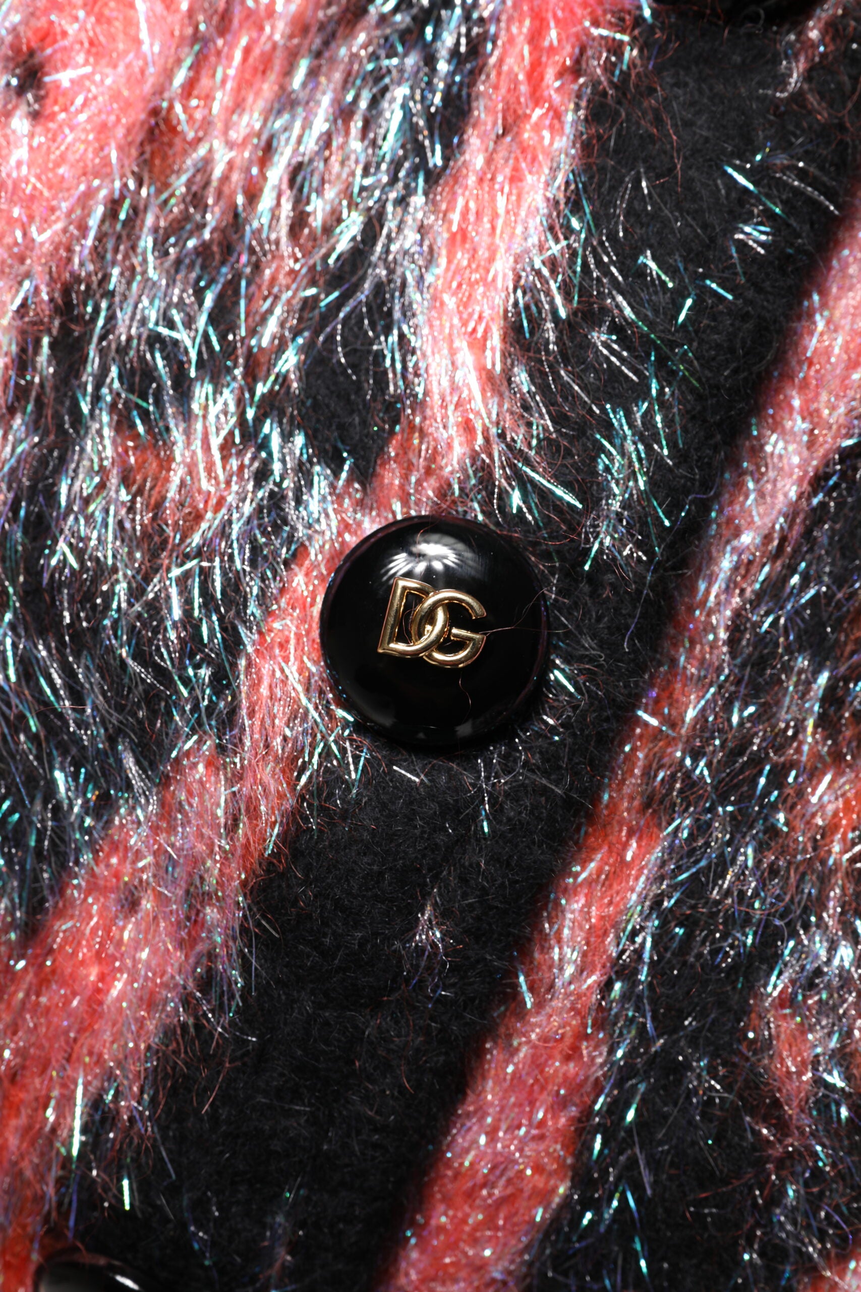 Dolce & Gabbana Red Mohair Wool Button Down Cardigan Sweater -   -  Dolce & Gabbana.