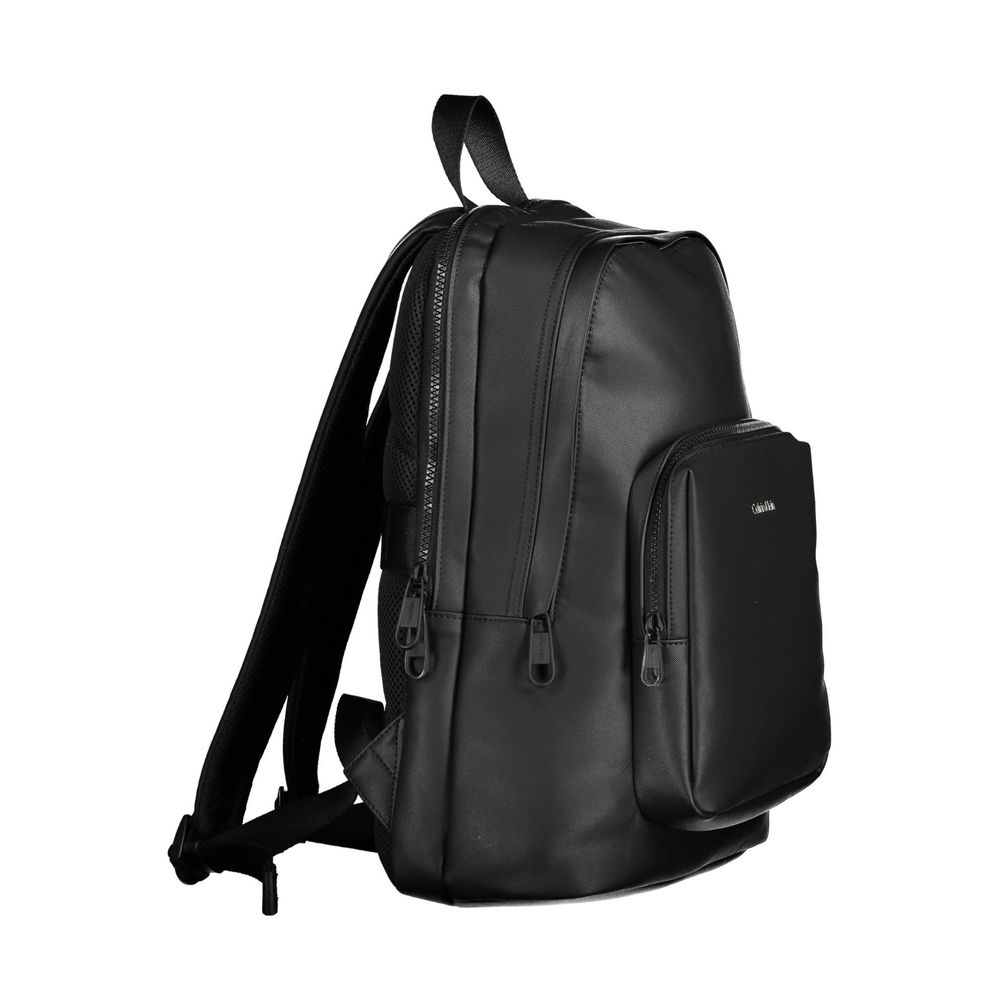 Calvin Klein Black Polyester Men Backpack -   -  Calvin Klein.