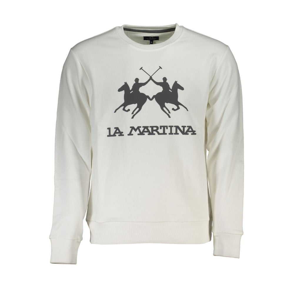 La Martina Elegant Long Sleeved Crew Neck Sweatshirt -   -  La Martina.