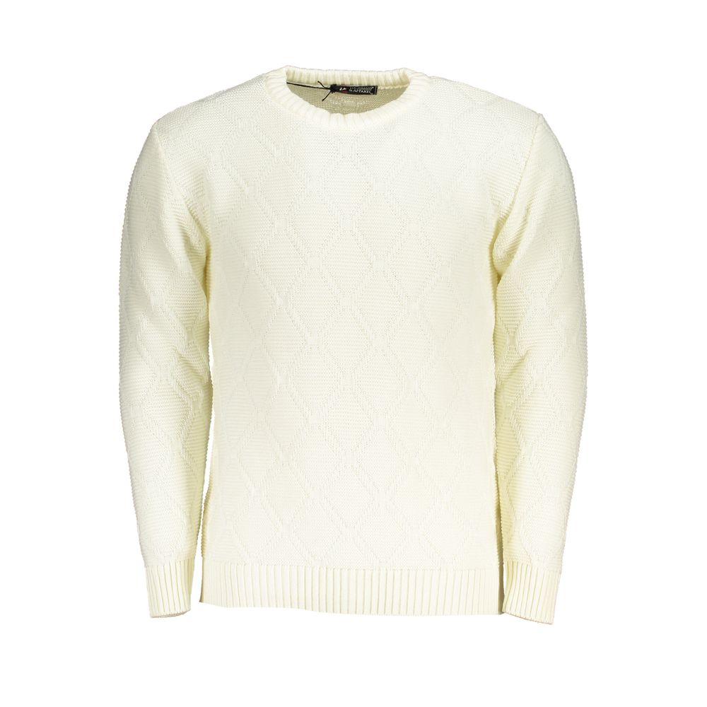 U.S. Grand Polo White Fabric Sweater -   -  U.S. Grand Polo.
