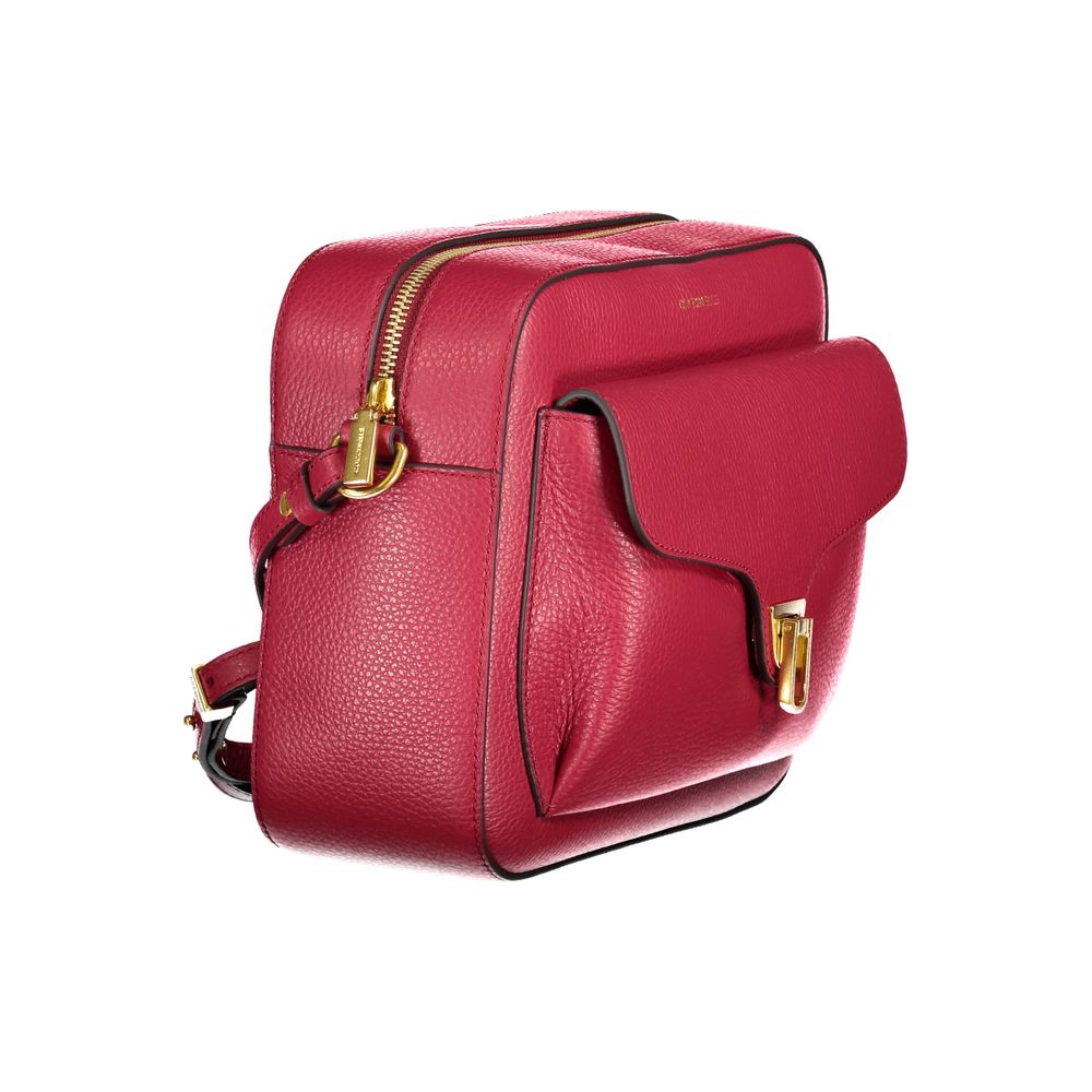Coccinelle Red Leather Handbag -   -  Coccinelle.