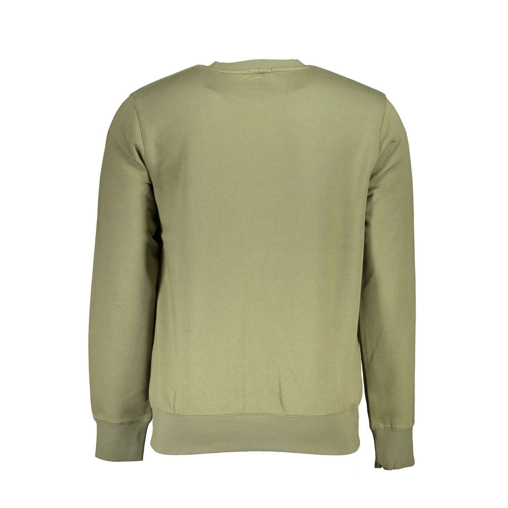 Timberland Classic Green Crew Neck Fleece Sweatshirt -   -  Timberland.
