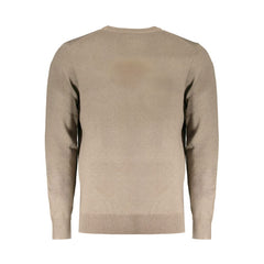 Norway 1963 Brown Wool Men Sweater -   -  Norway 1963.