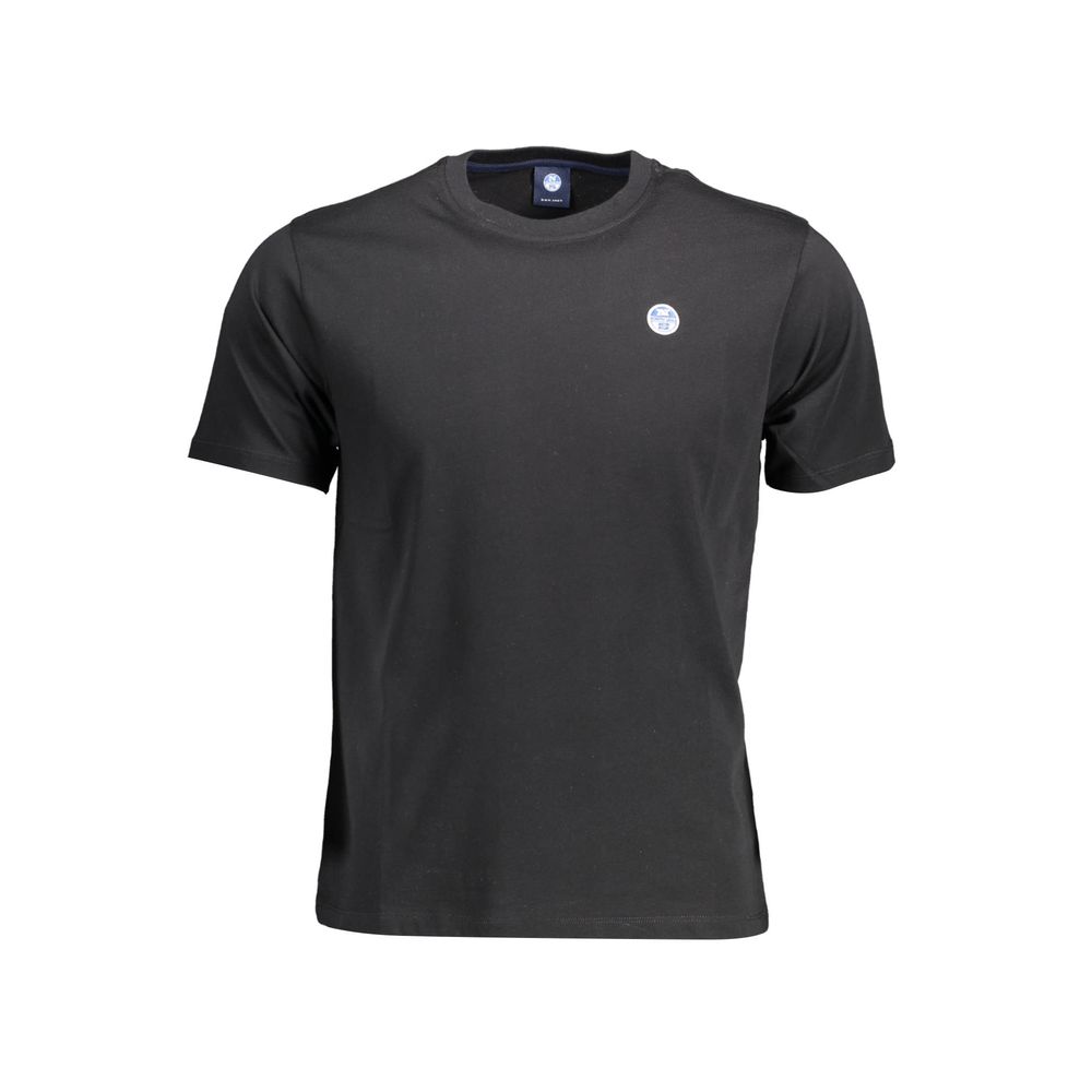 North Sails Black Cotton Men T-Shirt -   -  North Sails.