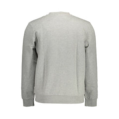 Napapijri Gray Cotton Men Sweater -   -  Napapijri.