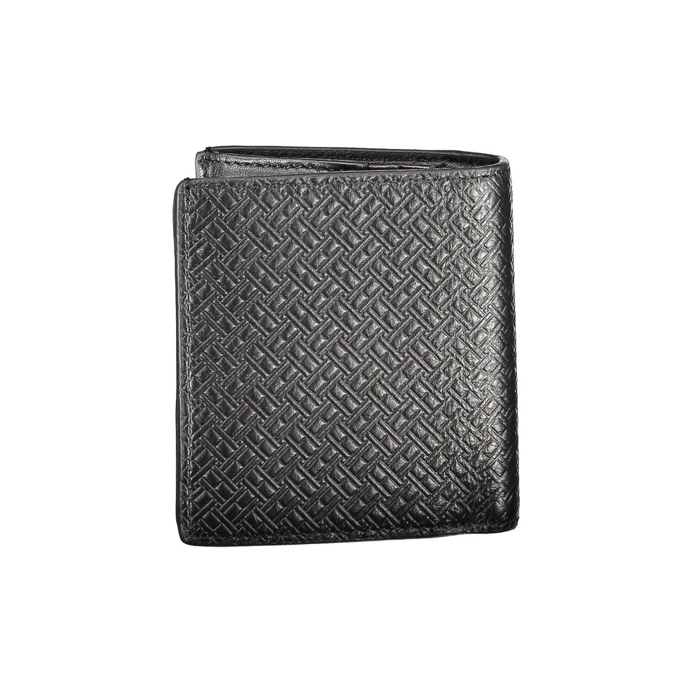 Tommy Hilfiger Black Leather Men Wallet -  Leather Wallet for Men -  Tommy Hilfiger.