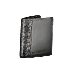Tommy Hilfiger Black Leather Men Wallet -  Leather Wallet for Men -  Tommy Hilfiger.