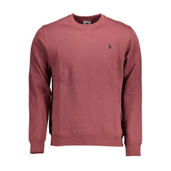 U.S. POLO ASSN. Purple Cotton Men Sweater -   -  U.S. POLO ASSN..