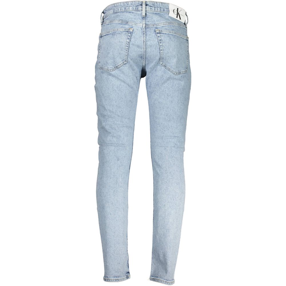 Calvin Klein Light Blue Cotton Men Jeans -   -  Calvin Klein.