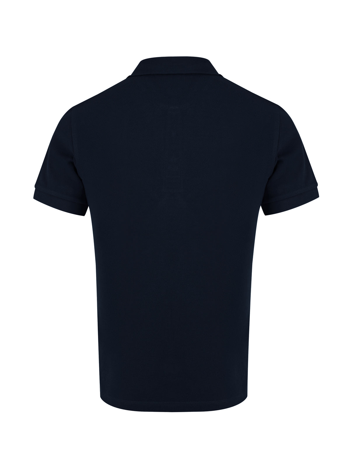 Burberry Navy Blue Cotton Collared Polo Shirt -   -  Burberry.