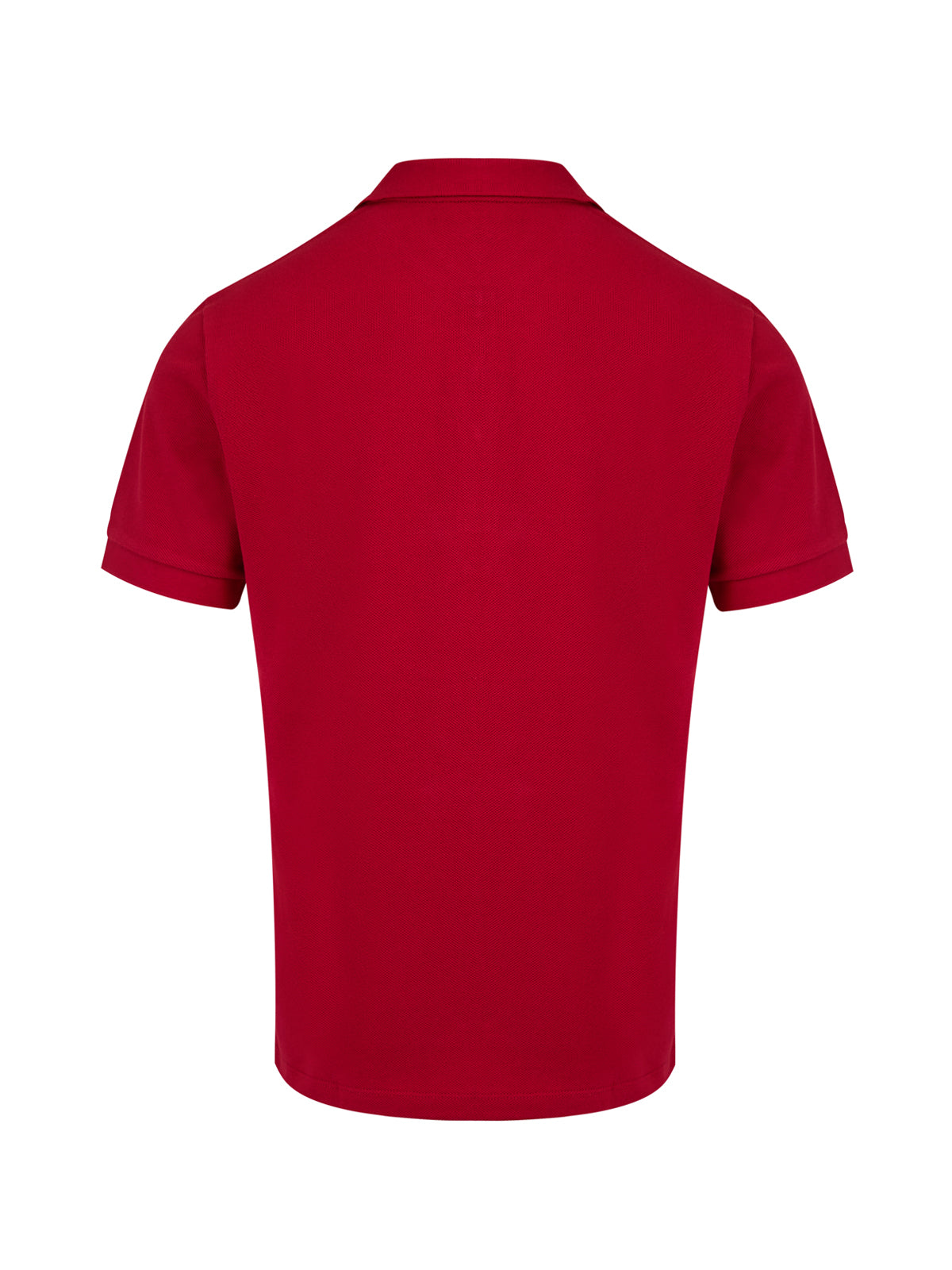 Burberry Red Cotton Collared Polo Shirt -   -  Burberry.
