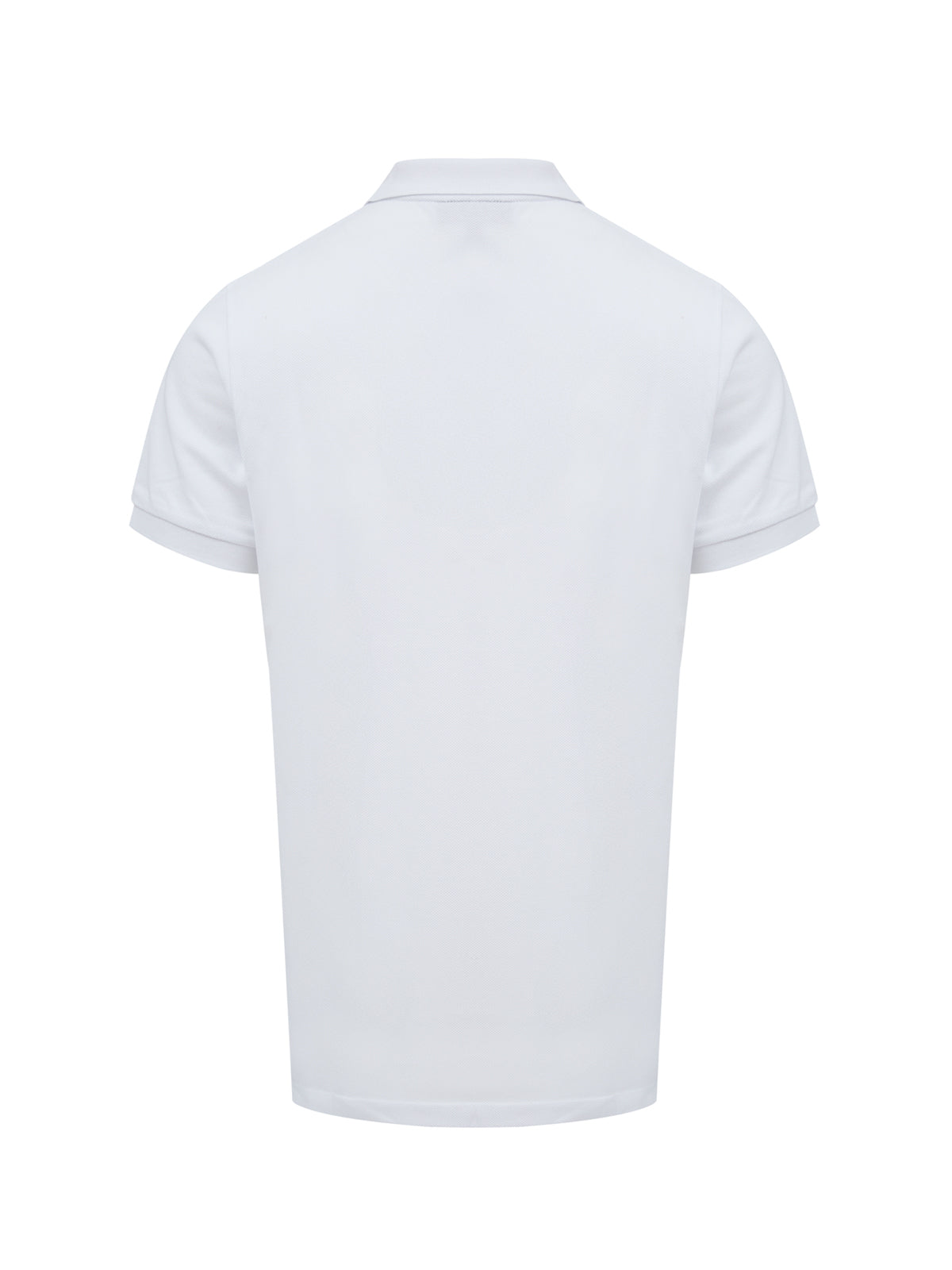 Burberry White Cotton Collared Polo Shirt -   -  Burberry.