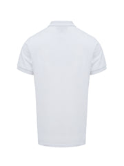 Burberry White Cotton Collared Polo Shirt -   -  Burberry.