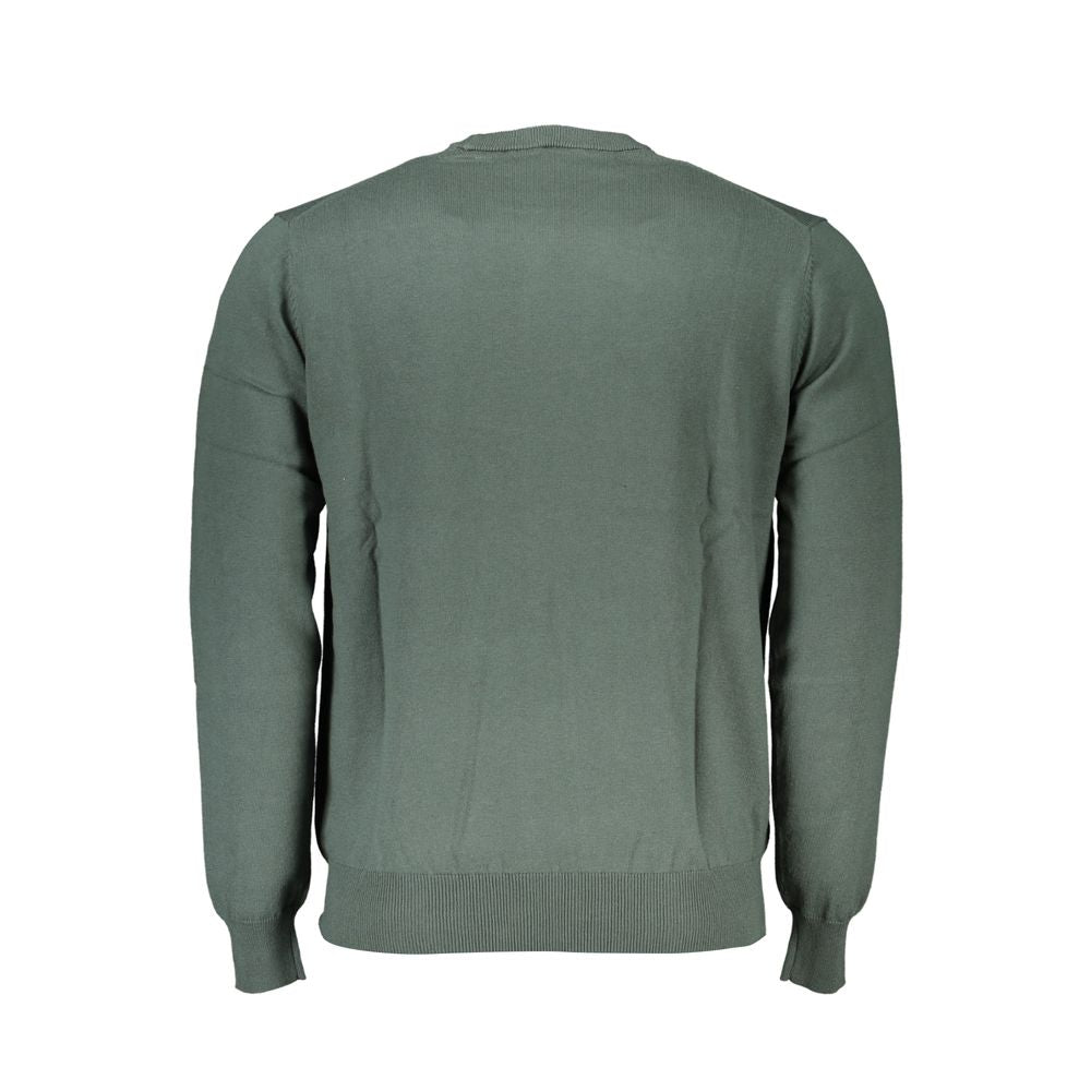 Harmont & Blaine Sophisticated Crew Neck Embroidered Sweater -   -  Harmont & Blaine.