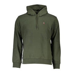 Napapijri Green Cotton Men Sweater -   -  Napapijri.