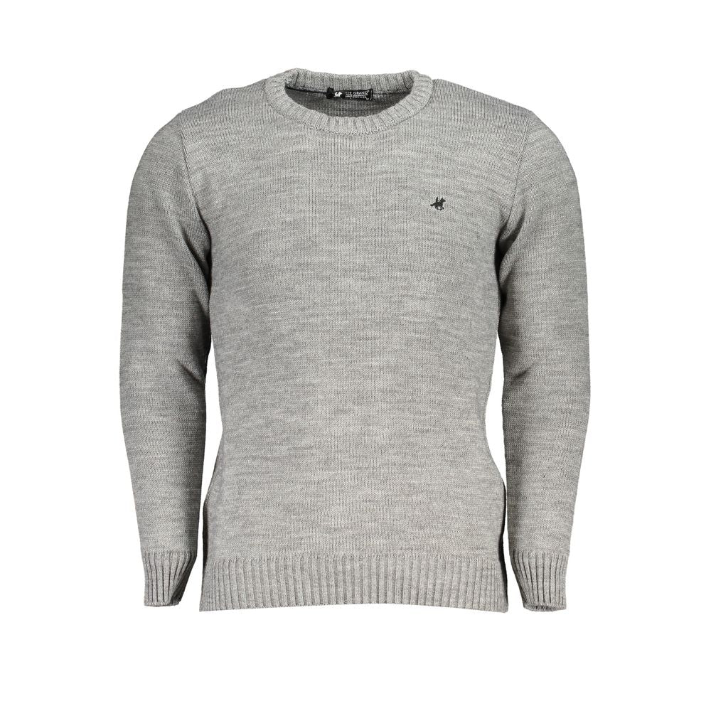 U.S. Grand Polo Brown Acrylic Men Sweater -   -  U.S. Grand Polo.
