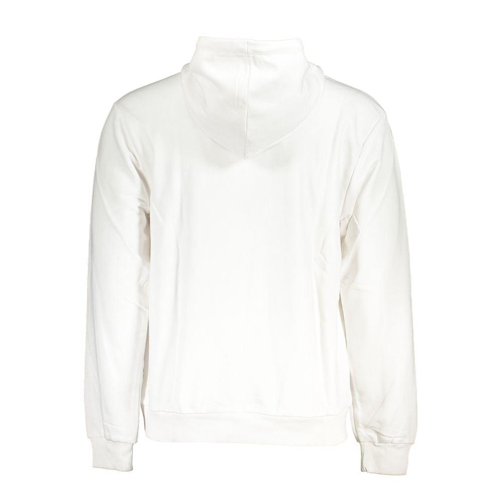 Fila Chic White Cotton Blend Hooded Sweater -   -  Fila.