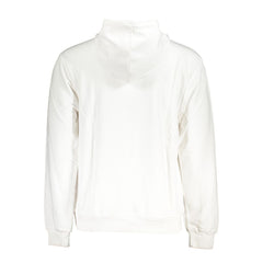 Fila Chic White Cotton Blend Hooded Sweater -   -  Fila.