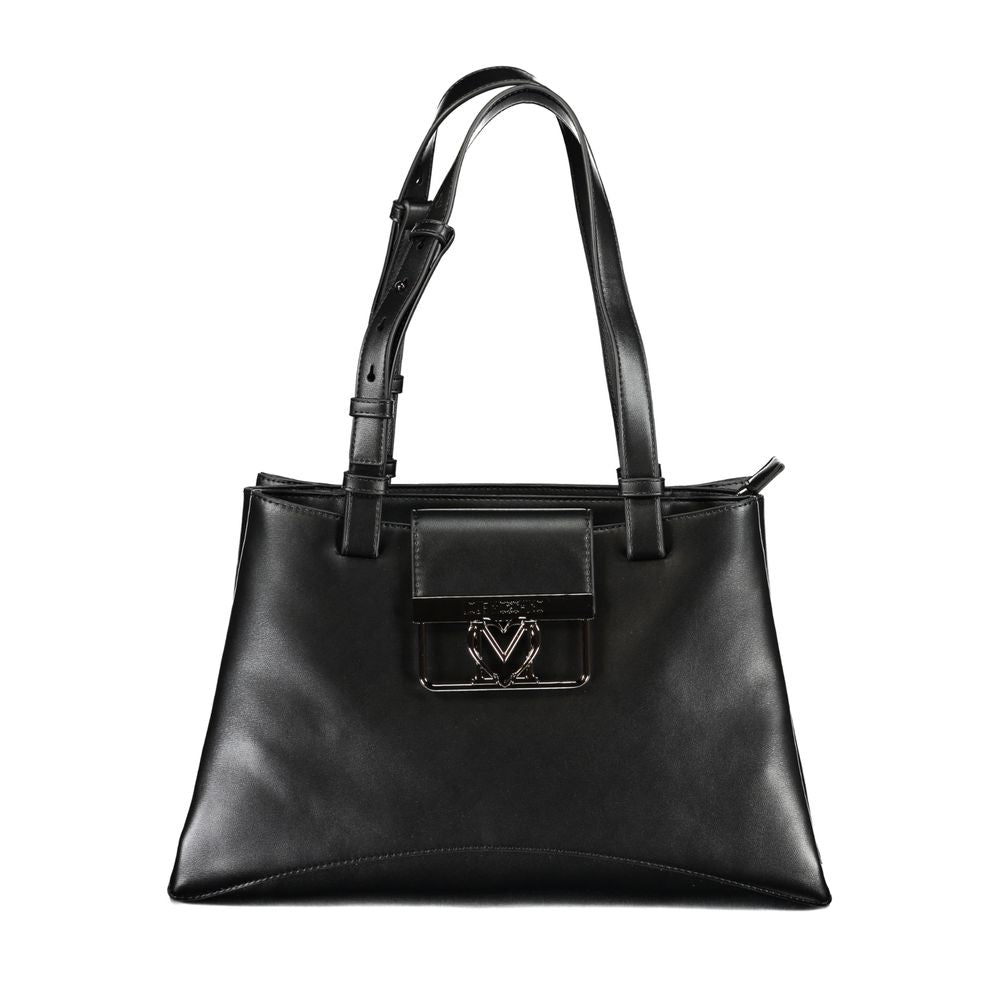 Love Moschino Black Polyethylene Handbag -   -  Love Moschino.