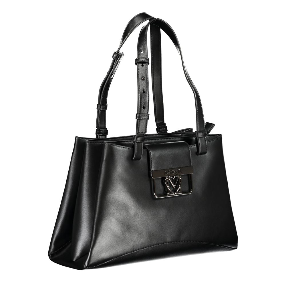 Love Moschino Black Polyethylene Handbag -   -  Love Moschino.