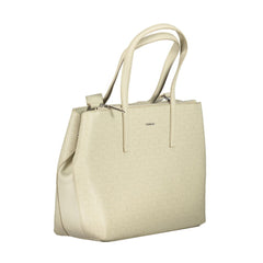 Calvin Klein Beige Polyester Handbag -   -  Calvin Klein.