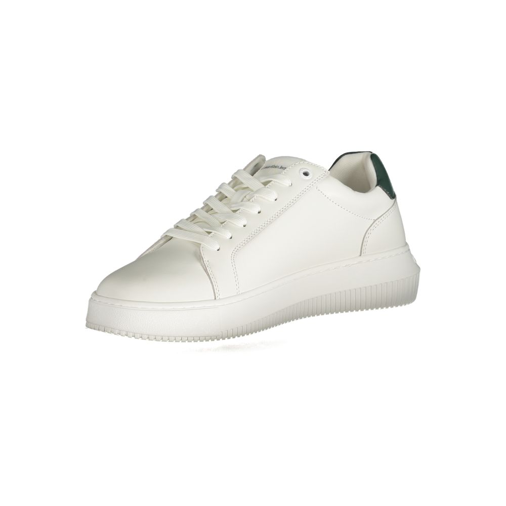 Calvin Klein White Polyester Sneaker -   -  Calvin Klein.