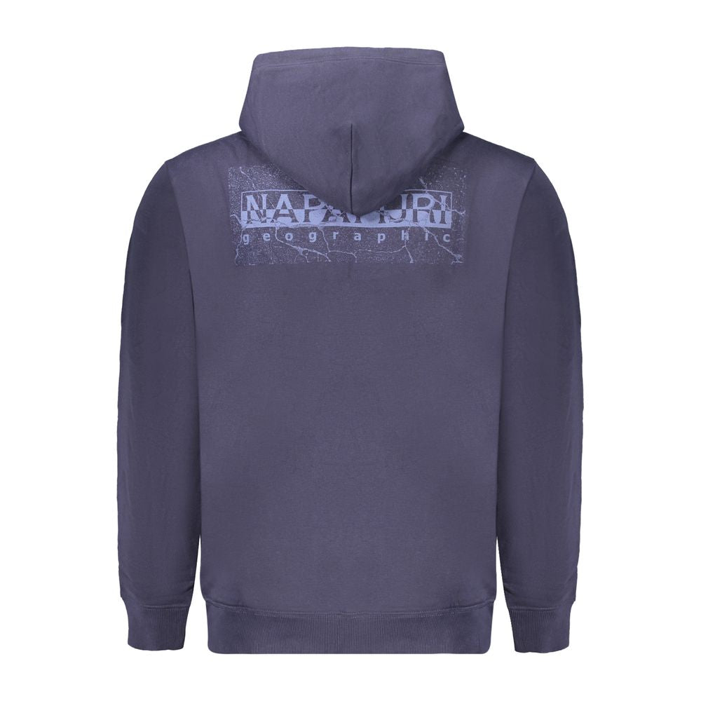 Napapijri Blue Cotton Men Sweater -   -  Napapijri.