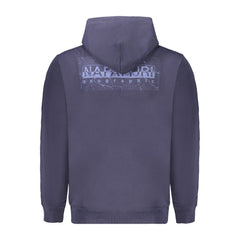 Napapijri Blue Cotton Men Sweater -   -  Napapijri.