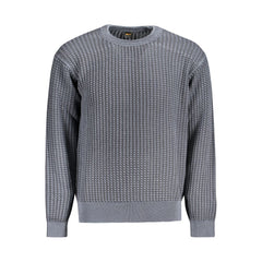Hugo Boss Blue Cotton Men Sweater -   -  Hugo Boss.